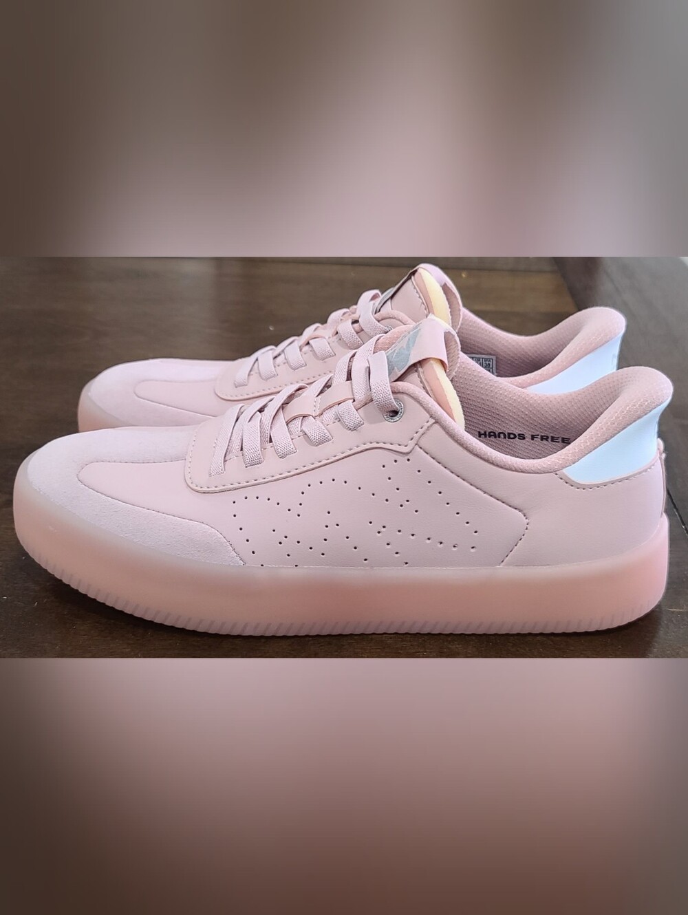 Skechers Mark Nason Hands Free Slip-Ins Salsa Cup Pink Blush Sneaker Women's
